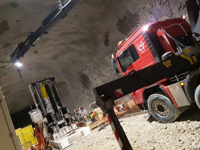 Materialzustellung